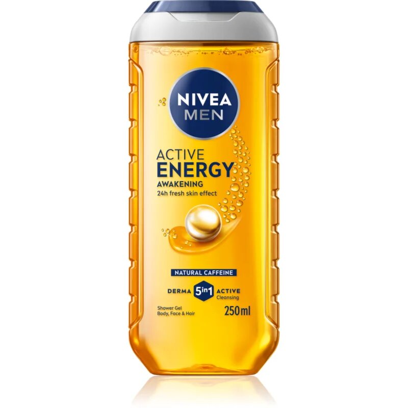Nivea MEN Active Energy fürdőgél férfiaknak 250 ml