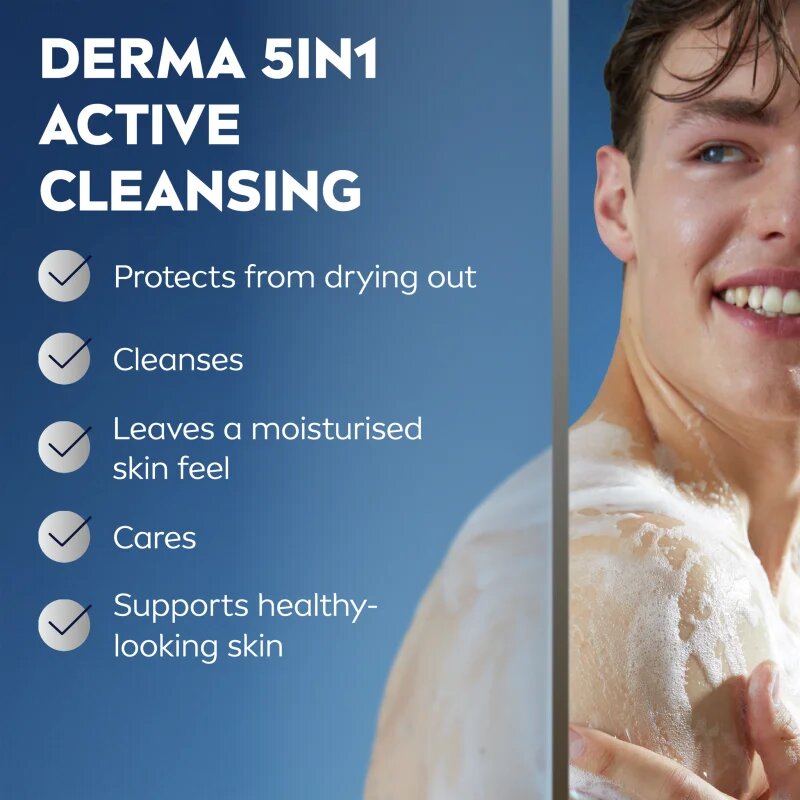Nivea MEN Active Energy fürdőgél férfiaknak 250 ml