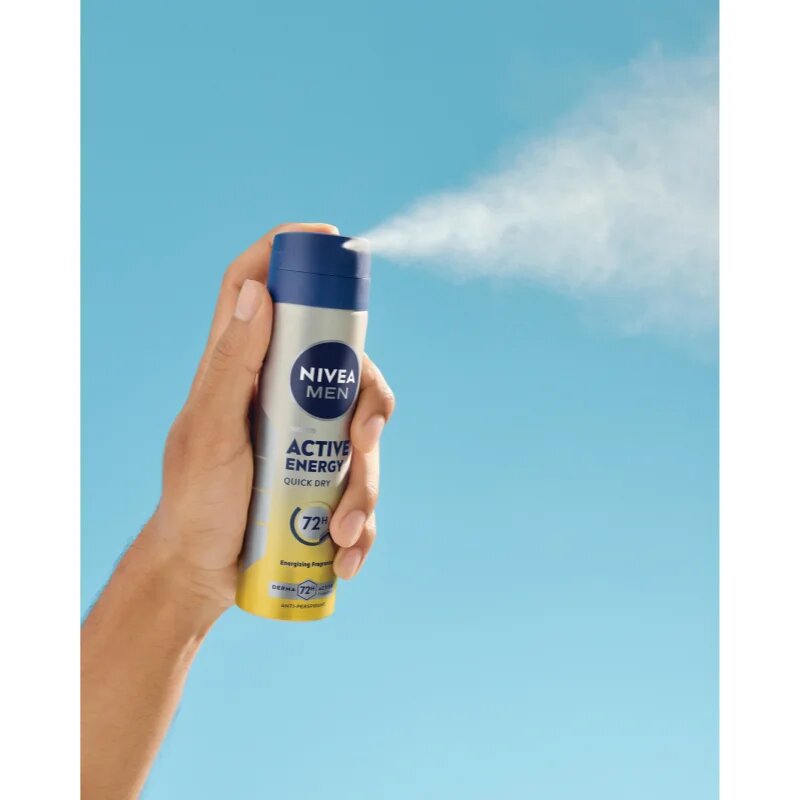 Nivea MEN Active Energy izzadásgátló spray uraknak 150 ml