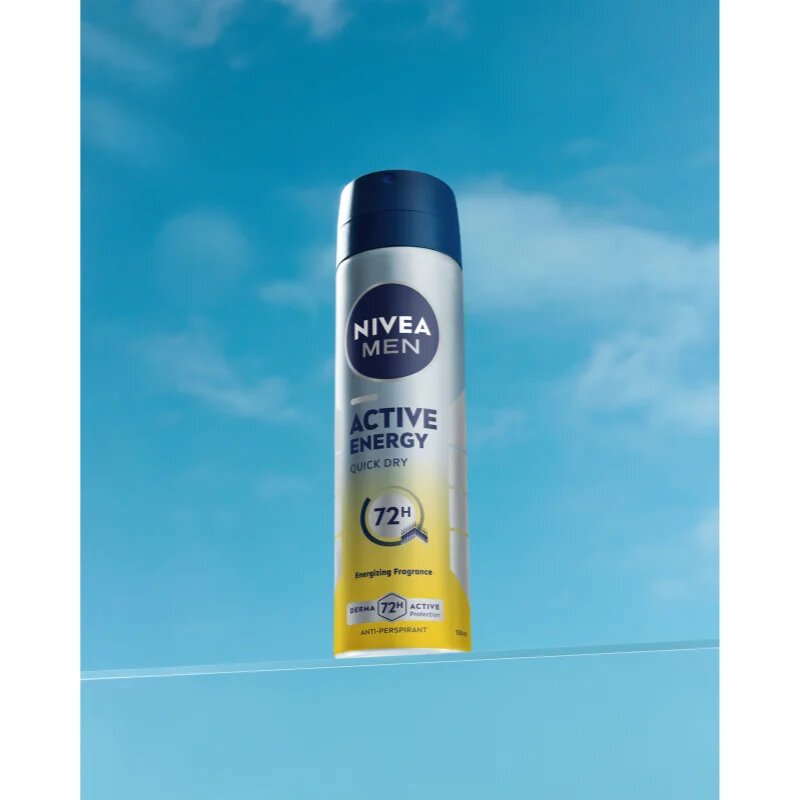 Nivea MEN Active Energy izzadásgátló spray uraknak 150 ml