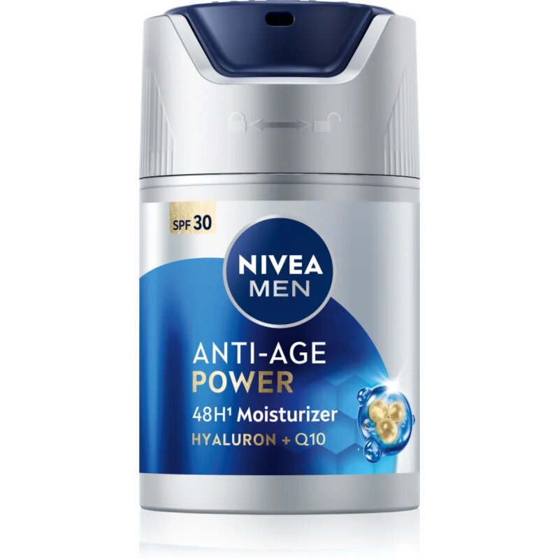 Nivea MEN Anti-Age Power ránctalanító intenzív hidratáló krém SPF 30 50 ml