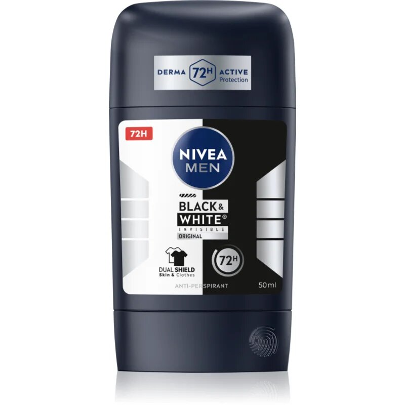 Nivea MEN Black & White Invisible Original izzadásgátló stift uraknak 50 ml