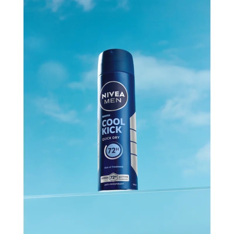 Nivea MEN Cool Kick izzadásgátló spray uraknak 150 ml