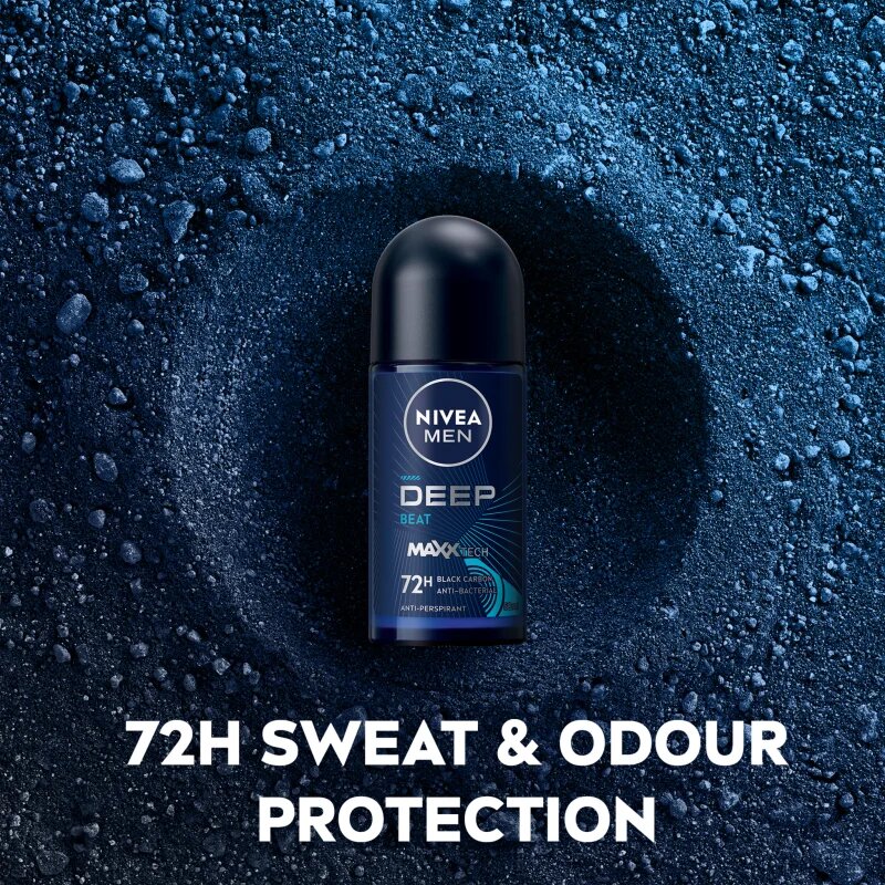 Nivea MEN Deep Beat golyós izzadásgátló 72 óra uraknak 50 ml