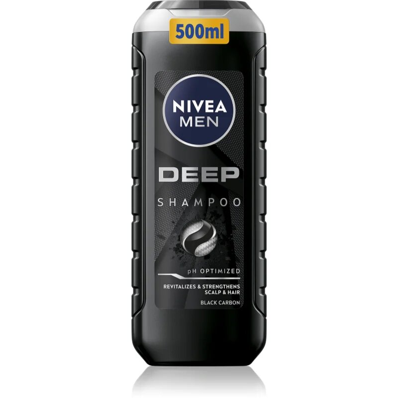 Nivea MEN Deep erősítő sampon 500 ml