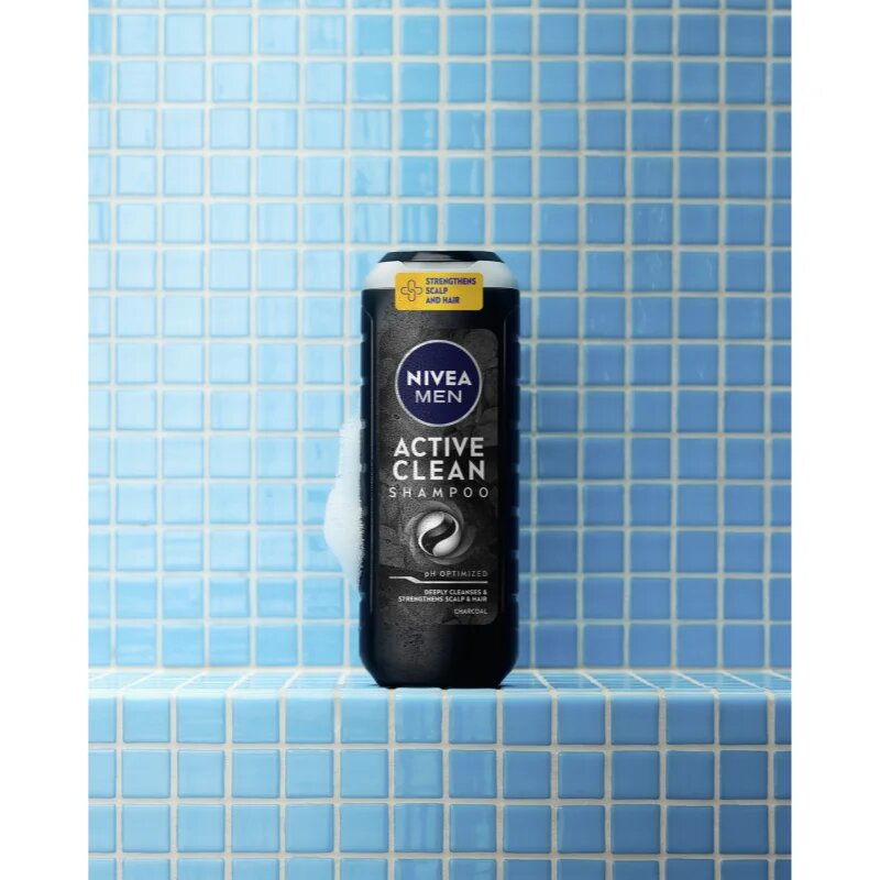 Nivea MEN Deep erősítő sampon 500 ml