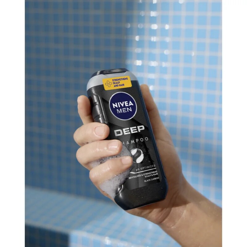 Nivea Men Deep férfi sampon 250 ml