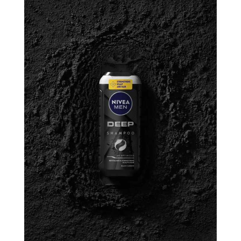 Nivea Men Deep férfi sampon 250 ml