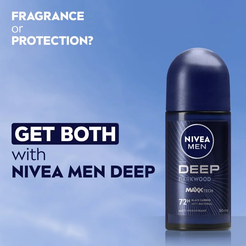 Nivea MEN Deep golyós izzadásgátló uraknak 50 ml