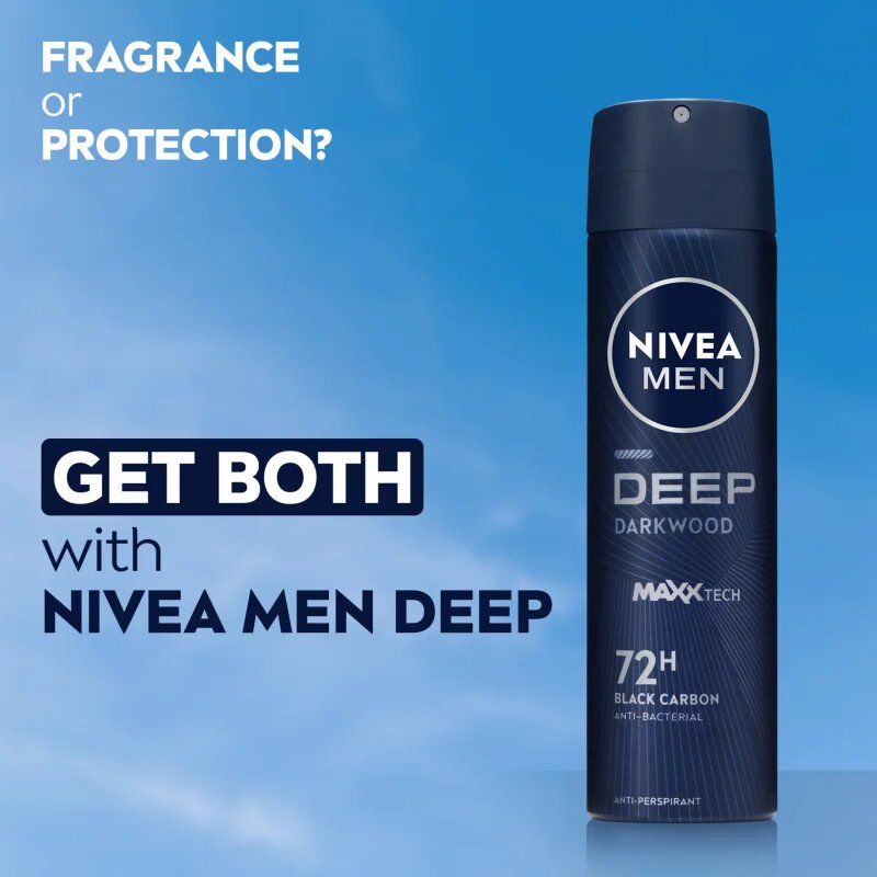 Nivea MEN Deep izzadásgátló spray uraknak 200 ml