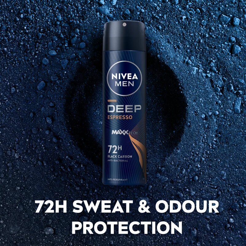 Nivea MEN Deep izzadásgátló spray uraknak Espresso 150 ml