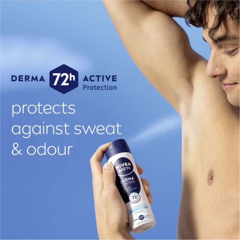 Nivea MEN Derma Control Defend izzadásgátló spray uraknak 150 ml