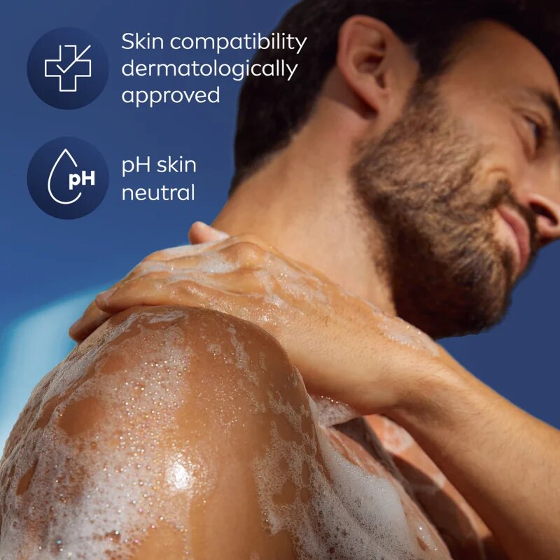 Nivea MEN Energy fürdőgél férfiaknak utántöltő 500 ml