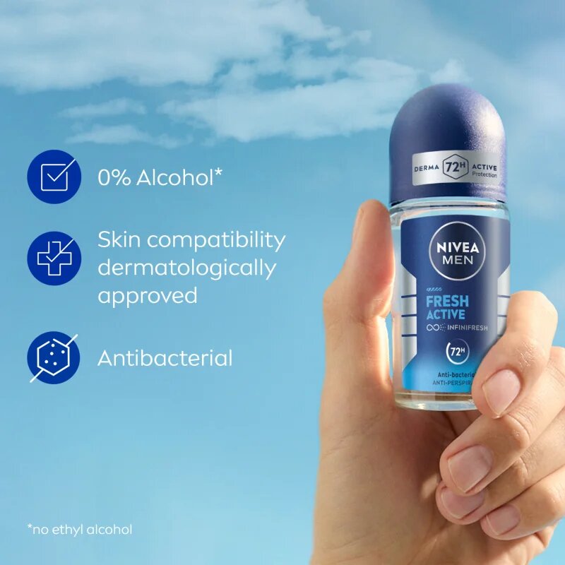 Nivea MEN Fresh Active golyós izzadásgátló uraknak 50 ml