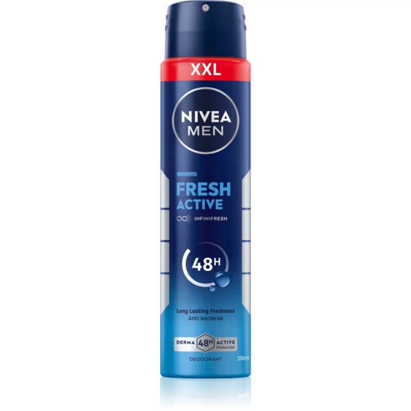 Nivea MEN Fresh Active spray dezodor 250 ml