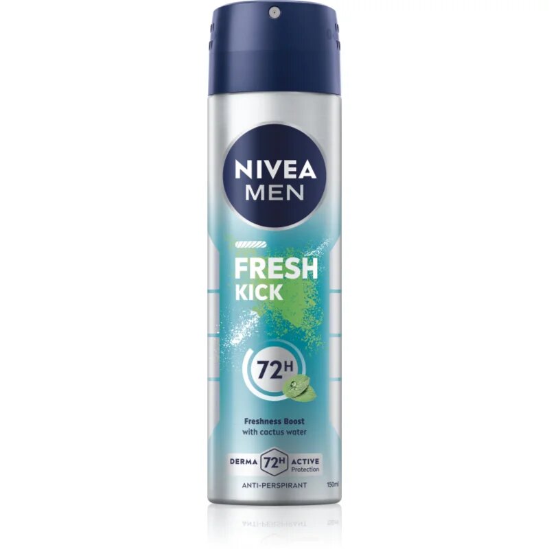 Nivea MEN Fresh Kick izzadásgátló spray 48h 150 ml