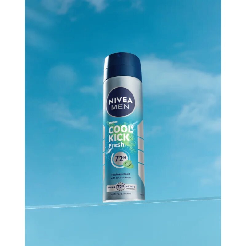 Nivea MEN Fresh Kick izzadásgátló spray 48h 150 ml