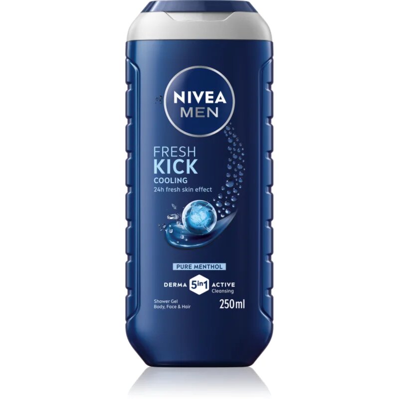 Nivea MEN Fresh Kick tusfürdő gél uraknak 250 ml