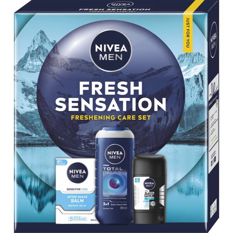 Nivea MEN Fresh Sensation ajándékszett testre és arcra