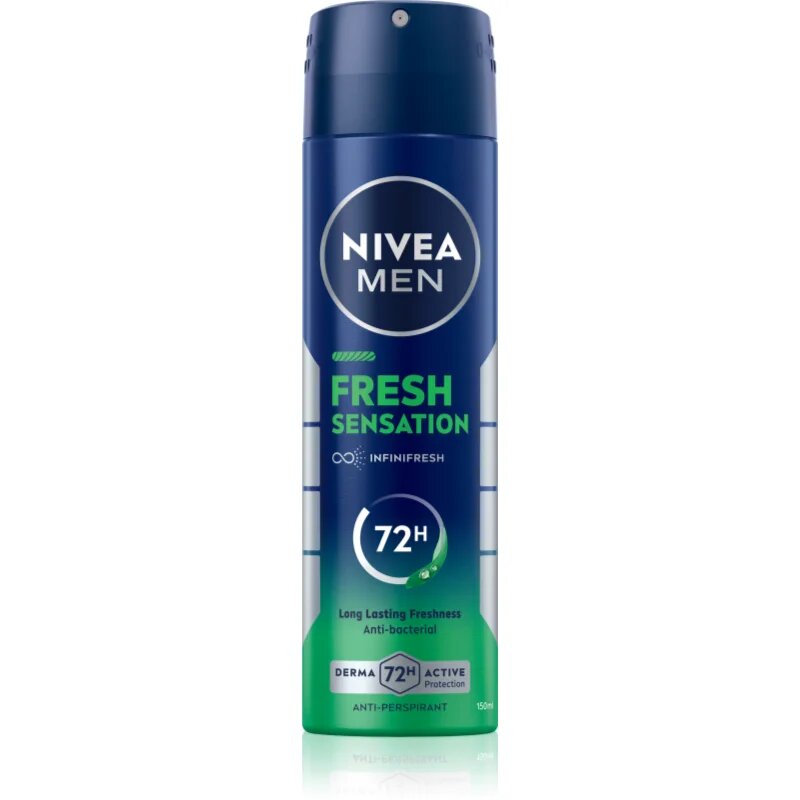 Nivea MEN Fresh Sensation izzadásgátló spray 72 óra uraknak 150 ml