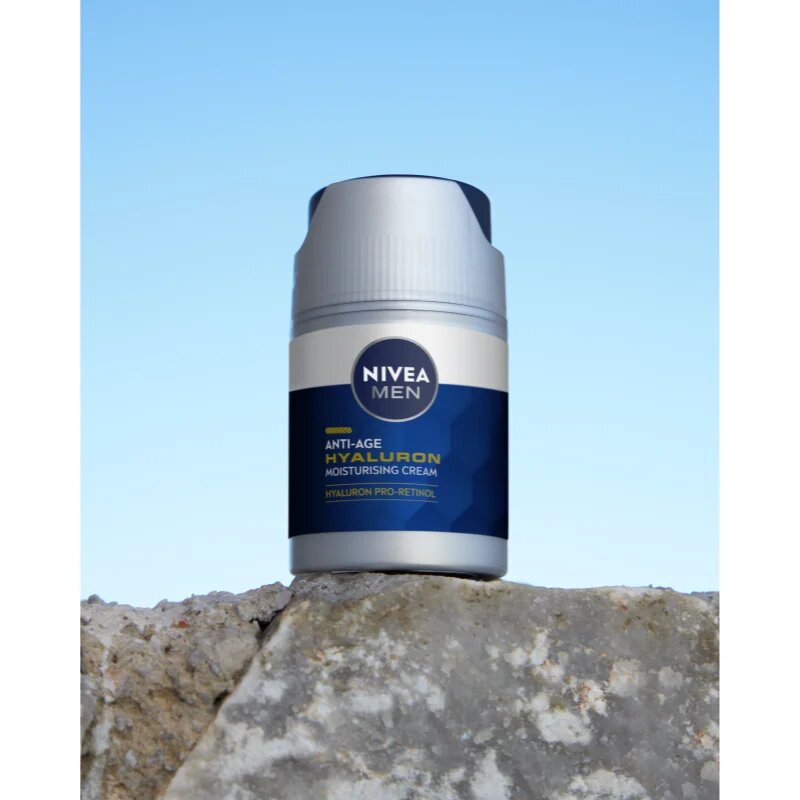 Nivea MEN Hyaluron Pro-Retinol ránctalanító krém takarékos kiszerelés uraknak