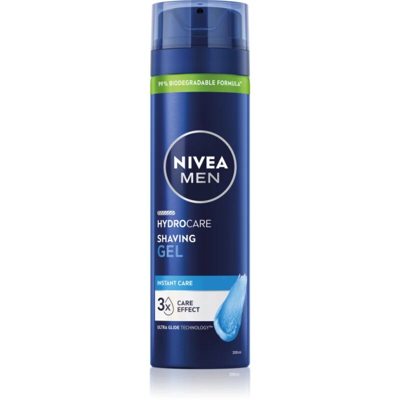 Nivea MEN Hydrocare borotválkozási gél 200 ml