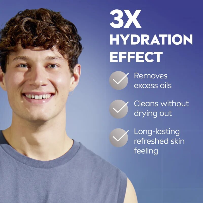 Nivea MEN Hydrocare hidratáló tisztító gél 100 ml