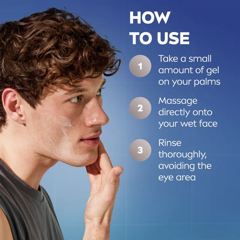 Nivea MEN Hydrocare hidratáló tisztító gél uraknak 150 ml