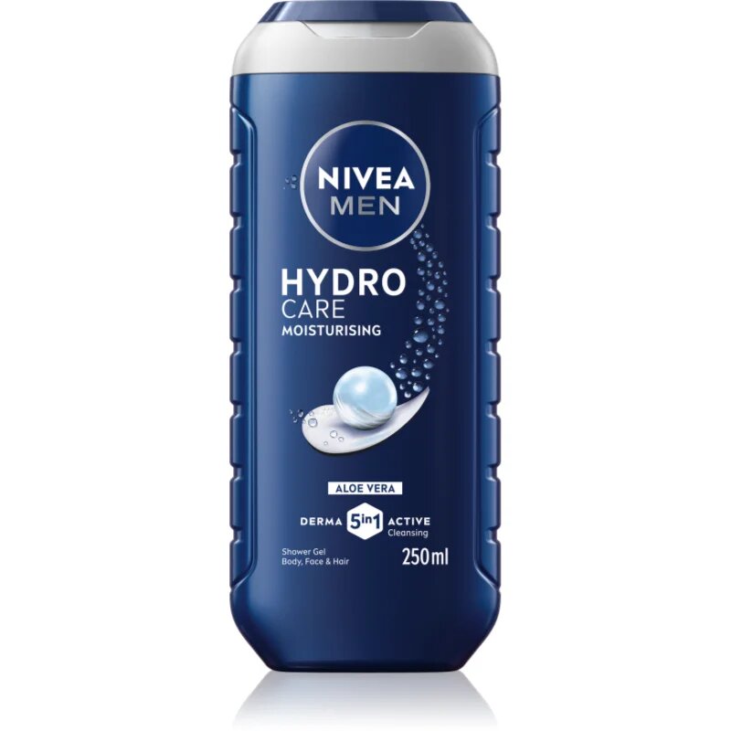 Nivea MEN Hydrocare tusfürdő gél arcra testre és hajra 250 ml
