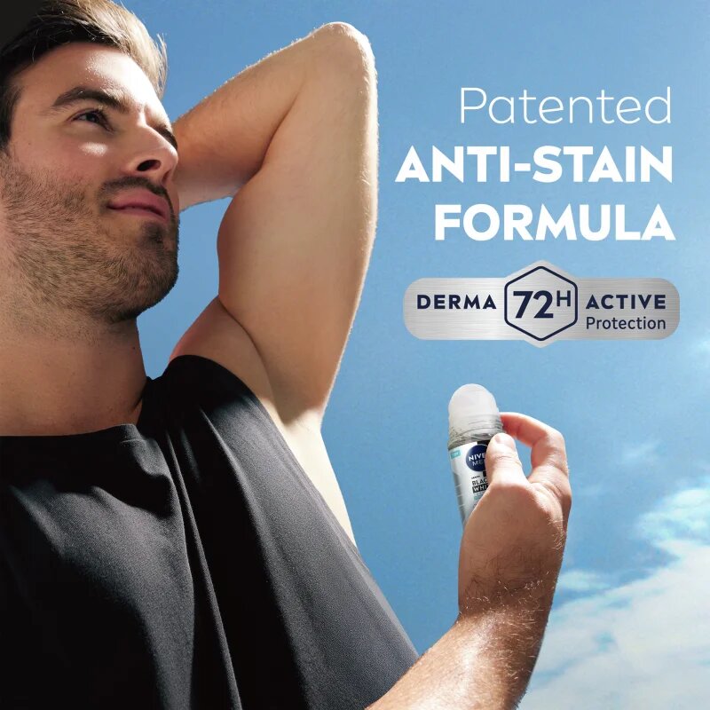 Nivea MEN Invisible Black & White Fresh golyós izzadásgátló uraknak 50 ml