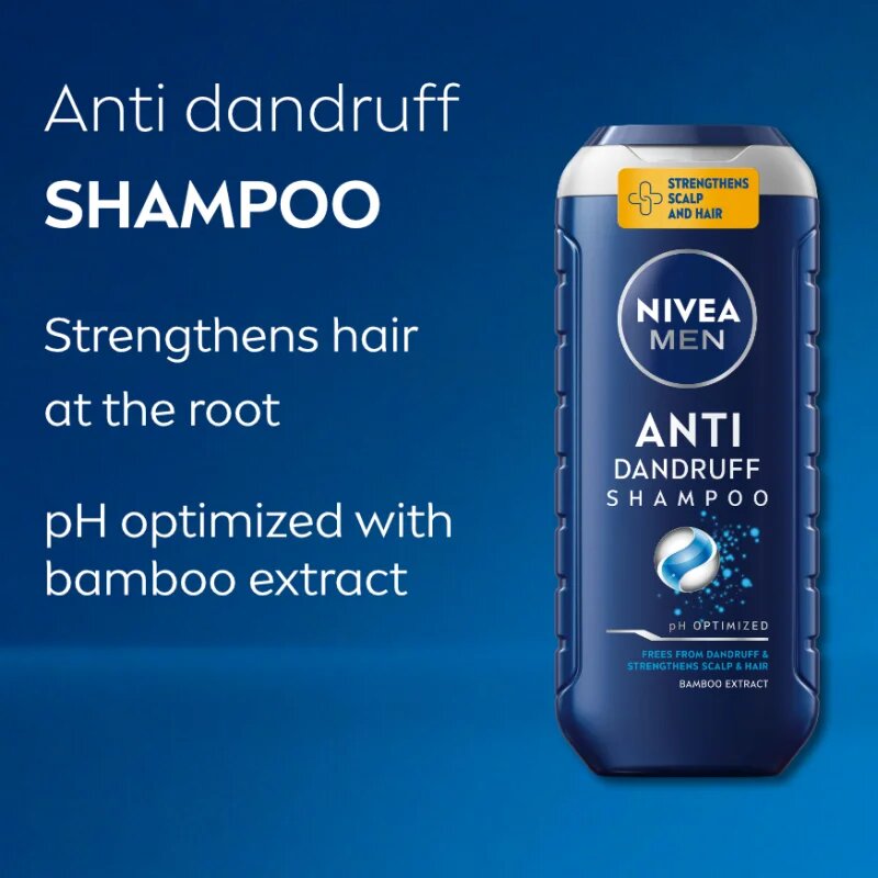 Nivea Men Power korpásodás elleni sampon normál hajra 250 ml