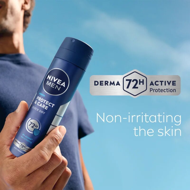 Nivea Men Protect & Care izzadásgátló spray uraknak 150 ml