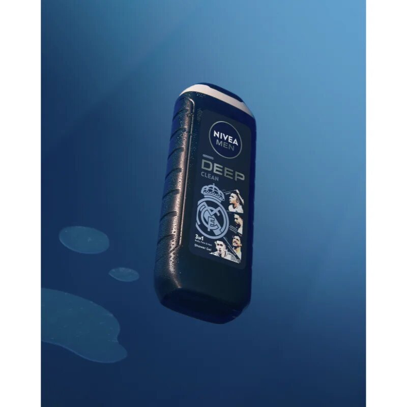 Nivea MEN Real Madrid felfrissítő tusfürdő gél 3 az 1-ben 250 ml