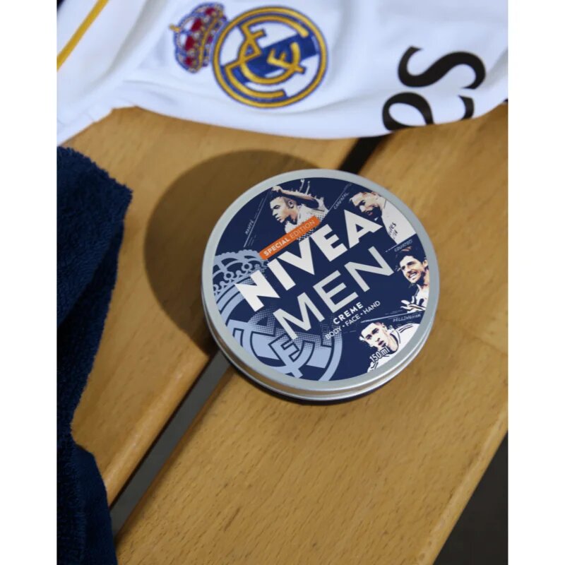Nivea MEN Real Madrid többfunkciós krém uraknak limitált kiadás 150 ml