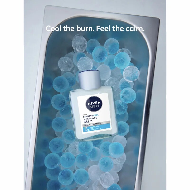 Nivea MEN Sensitive Cool borotválkozás utáni balzsam uraknak 100 ml