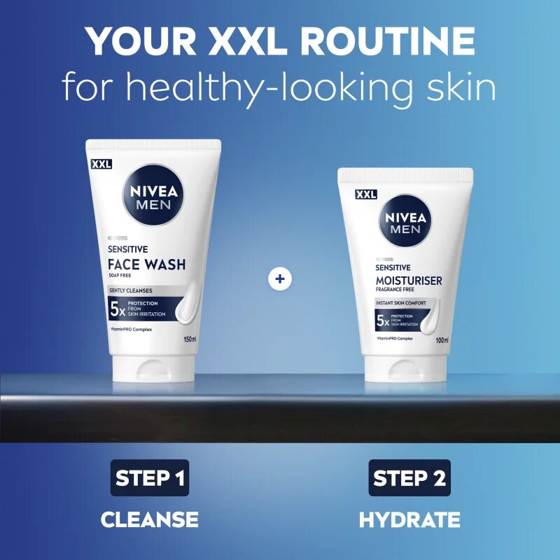 Nivea MEN Sensitive hidratáló krém az érzékeny arcbőrre 100 ml