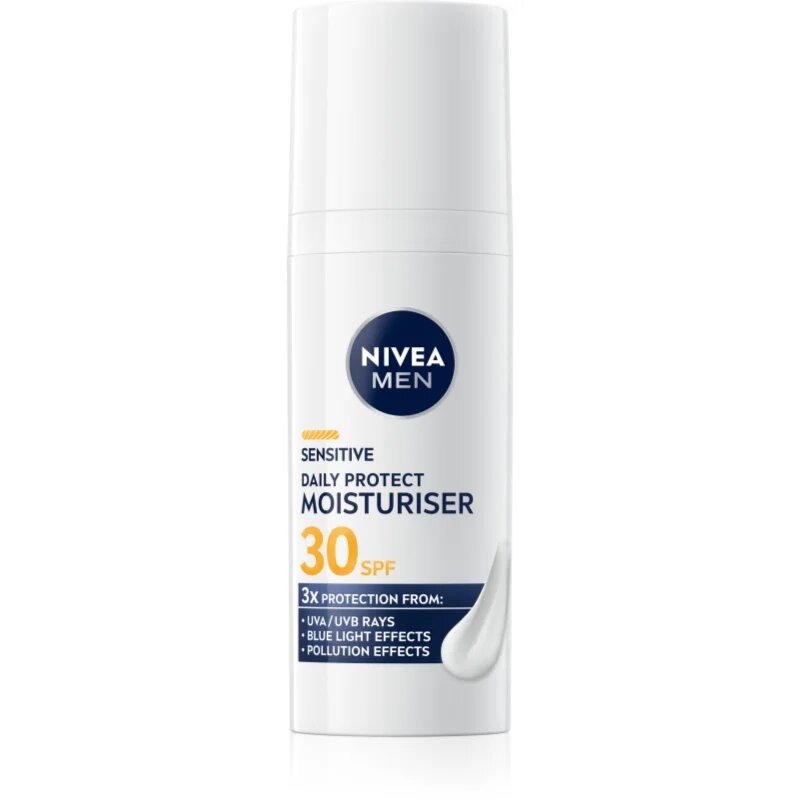 Nivea MEN Sensitive hidratáló nappali krém SPF 30 50 ml