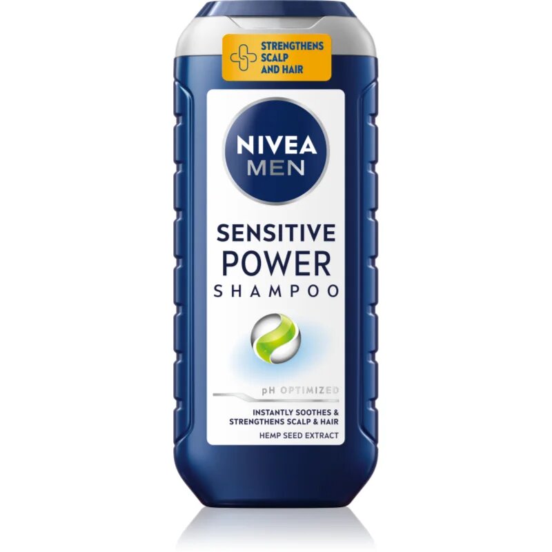 Nivea MEN Sensitive Power erősítő sampon érzékeny fejbőrre 250 ml