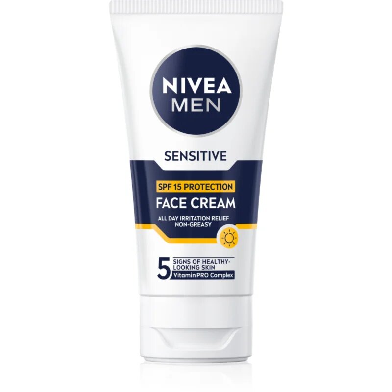Nivea MEN Sensitive védőkrém uraknak SPF 15 75 ml