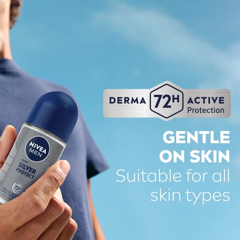 Nivea MEN Silver Protect golyós izzadásgátló uraknak 50 ml