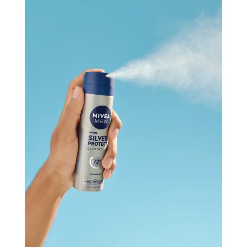 Nivea MEN Silver Protect izzadásgátló spray 72 óra 150 ml