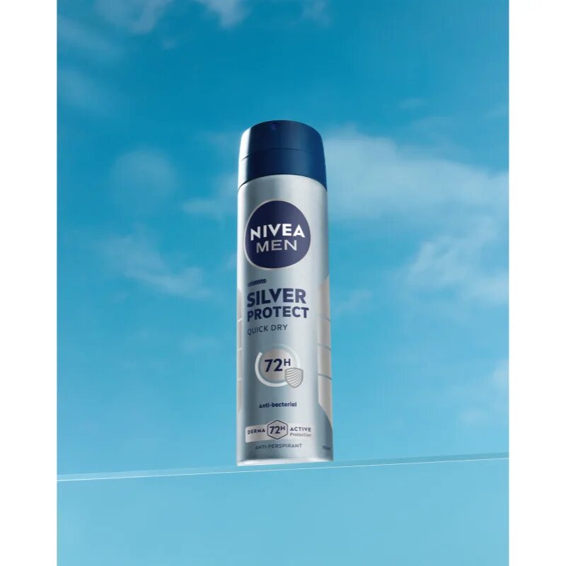 Nivea MEN Silver Protect izzadásgátló spray 72 óra 150 ml