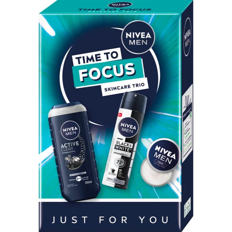 Nivea MEN Time to Focus ajándékszett uraknak