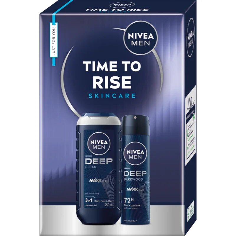 Nivea MEN Time to Rise ajándékszett testre