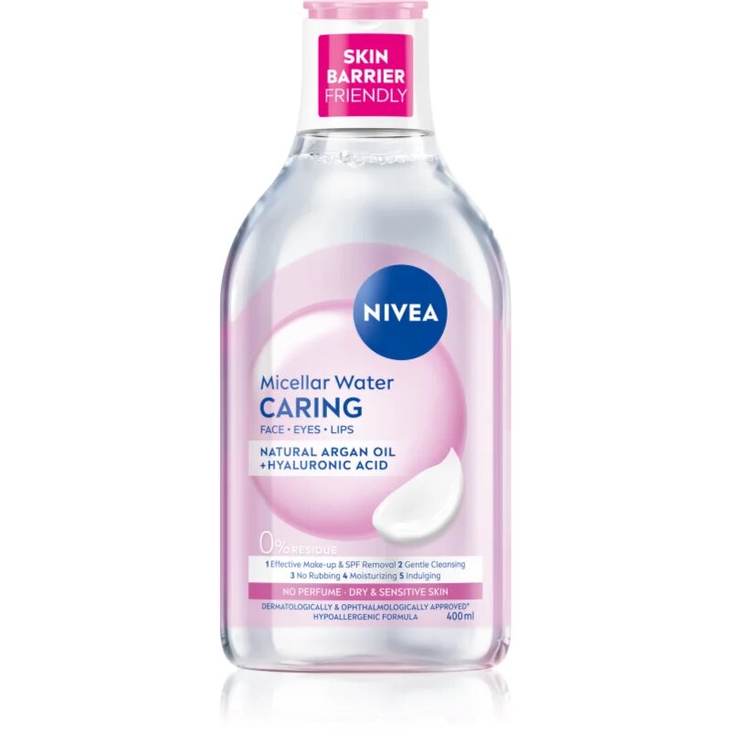 Nivea Micellar Caring gyengéd micellás víz 400 ml