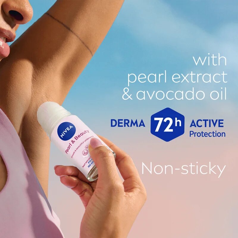 Nivea Pearl & Beauty golyós izzadásgátló hölgyeknek 72h 50 ml