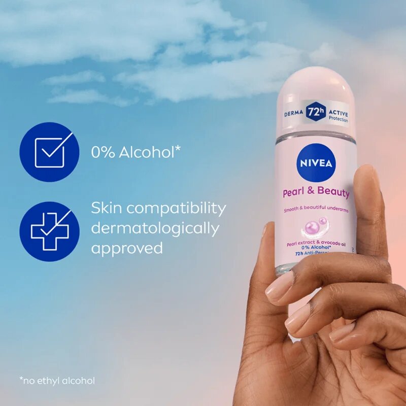 Nivea Pearl & Beauty golyós izzadásgátló hölgyeknek 72h 50 ml