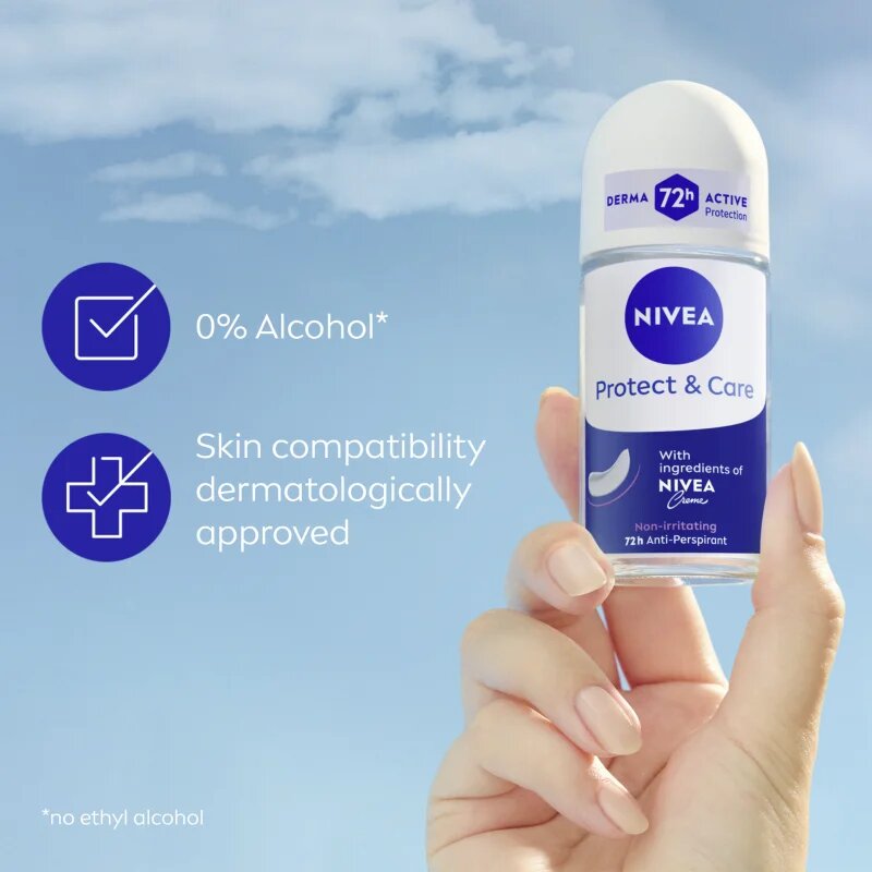 Nivea Protect & Care golyós izzadásgátló hölgyeknek 50 ml
