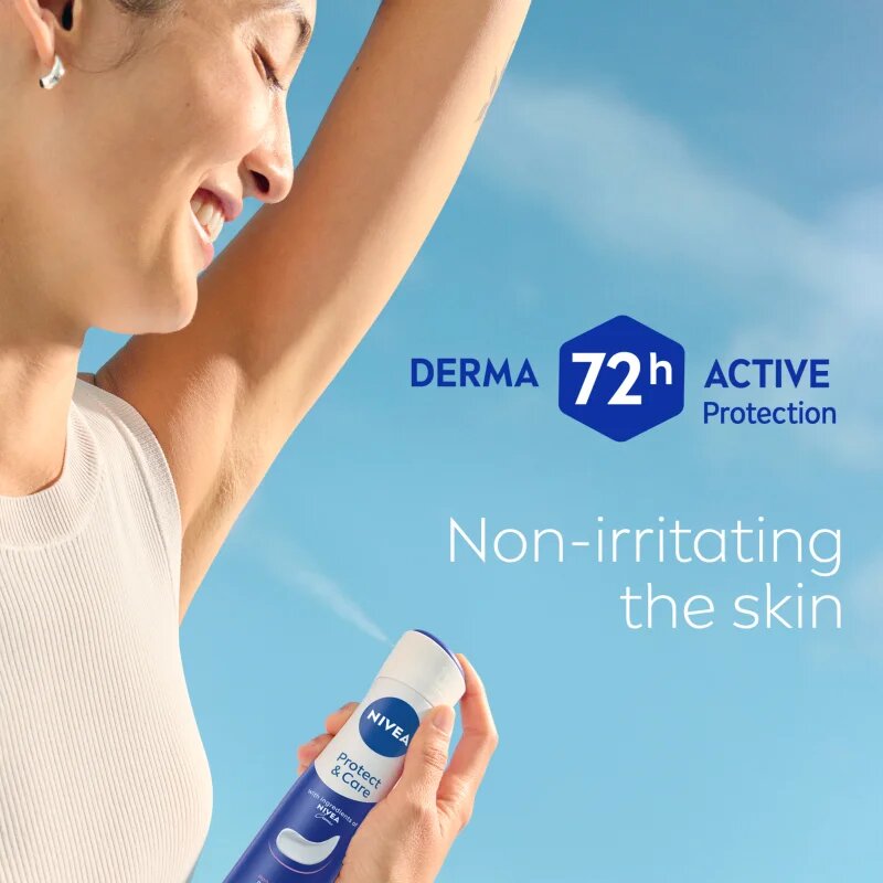Nivea Protect & Care izzadásgátló spray takarékos kiszerelés
