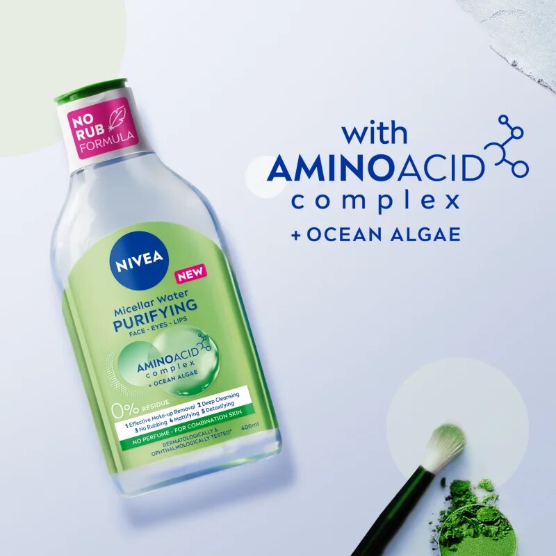 Nivea Purifying tisztító micellás víz 400 ml